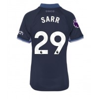 Camisa de time de futebol Tottenham Hotspur Pape Matar Sarr #29 Replicas 2º Equipamento Feminina 2023-24 Manga Curta